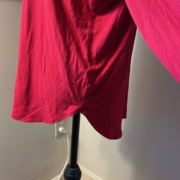 EILEEN FISHER Shirt Hem Stretch Knit Top Sz.L - Picture 3 of 5